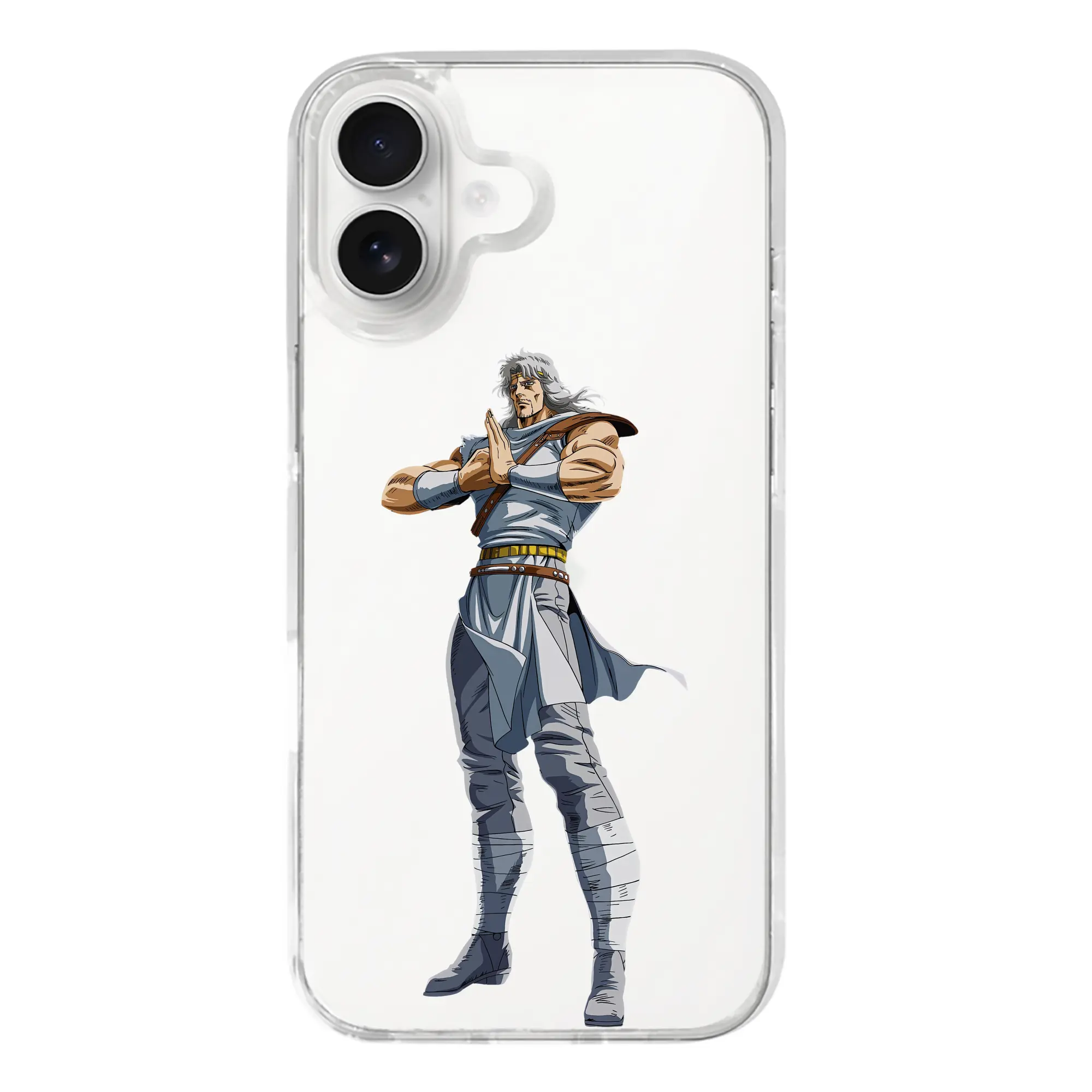 北斗の拳 グッズ,トキ - iPhone 17シリーズ 透明スマホケース – 薄型・耐衝撃・精密フィット保護カバー